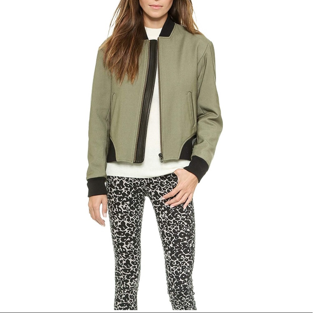 Rag & Bone Challenge bomber jacket